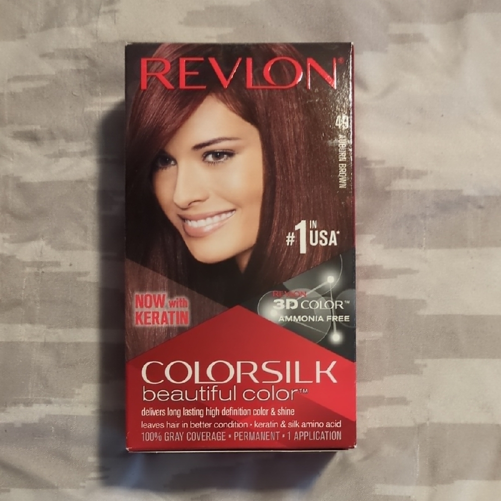 Revlon Colorsilk Beautiful Color Hair Dye - Auburn Brown